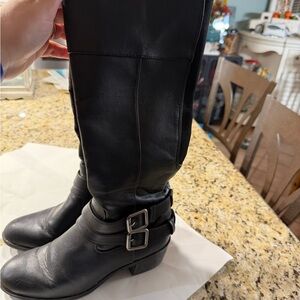 Life Stride Black Over the Knee Boots